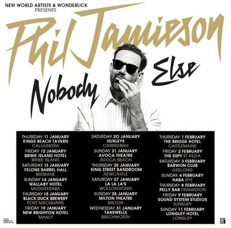 phil jamieson tour.